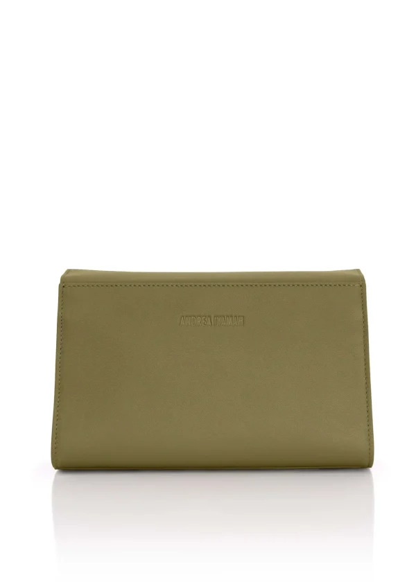 Cheap Andrea Iyamah Mala Green Shoulder Bag