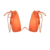 New Andrea Iyamah Menasa Orange High Rise Bikini