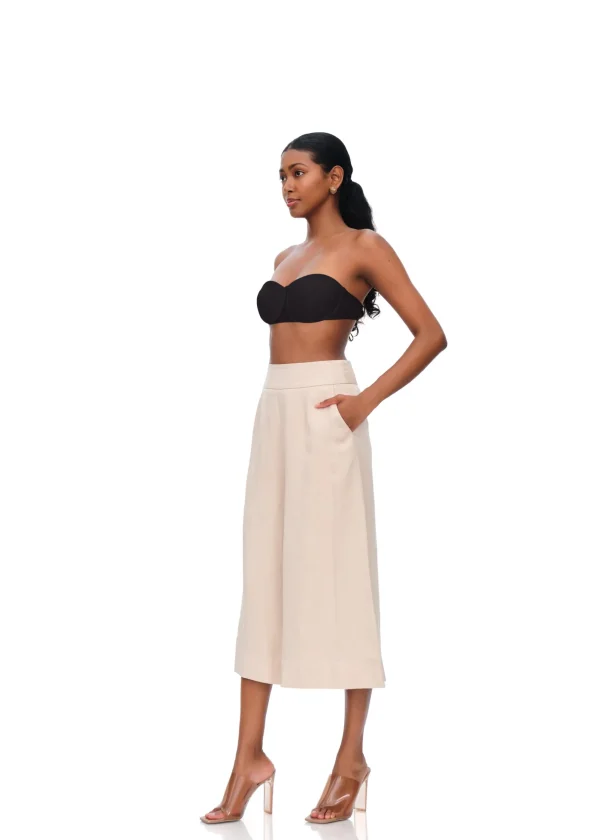 Cheap Andrea Iyamah Mos Culotte-Chalk