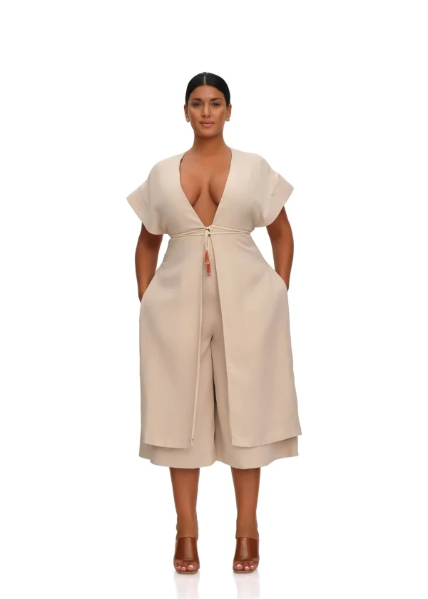 Discount Andrea Iyamah Mos Jacket-Chalk