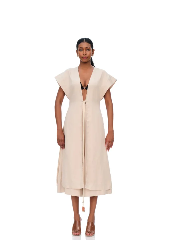 Discount Andrea Iyamah Mos Jacket-Chalk