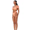 Clearance Andrea Iyamah Mulan Bikini-Peach