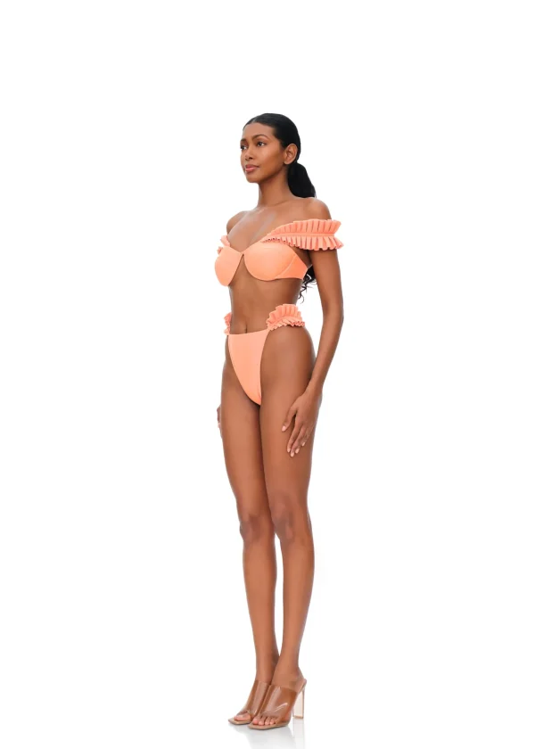 Clearance Andrea Iyamah Mulan Bikini-Peach