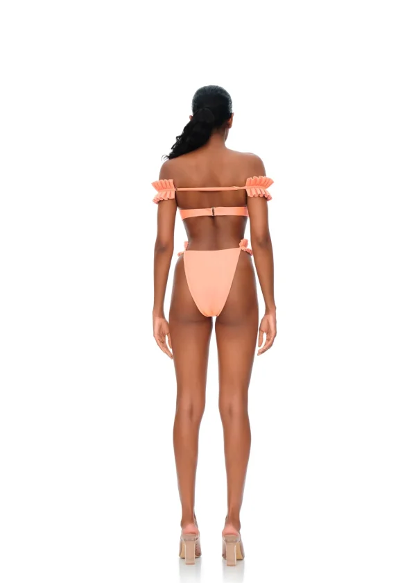 Clearance Andrea Iyamah Mulan Bikini-Peach