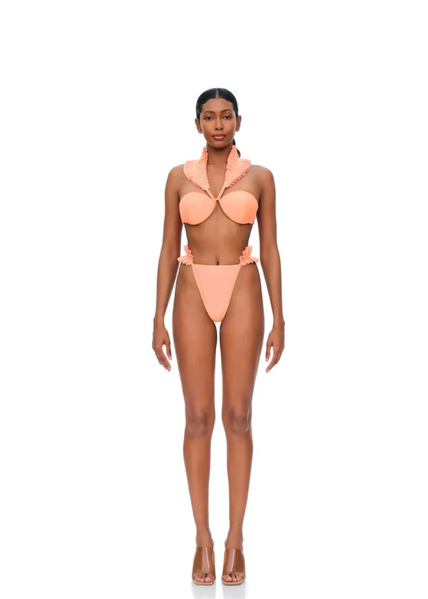 Clearance Andrea Iyamah Mulan Bikini-Peach