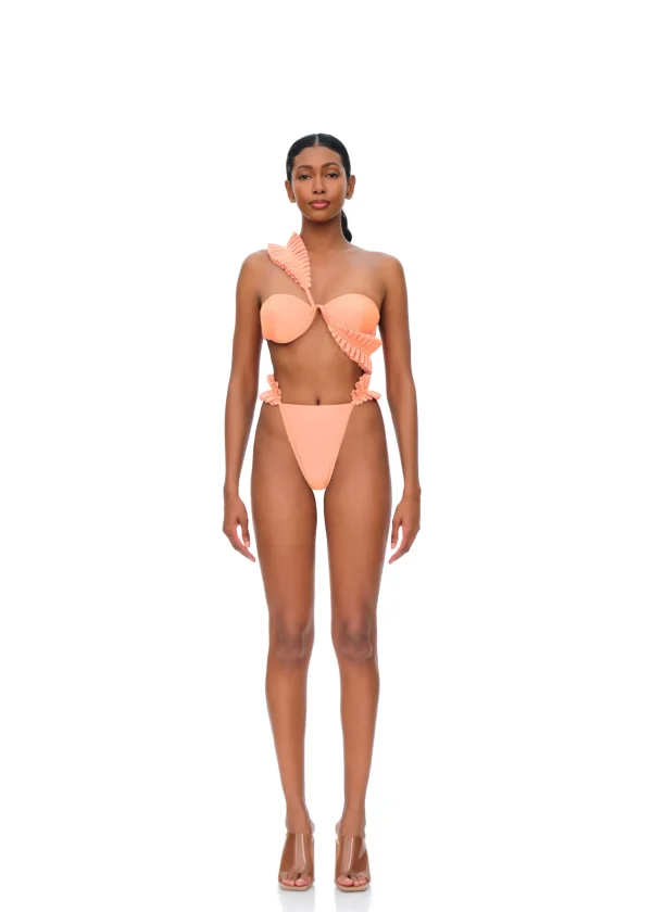 Clearance Andrea Iyamah Mulan Bikini-Peach