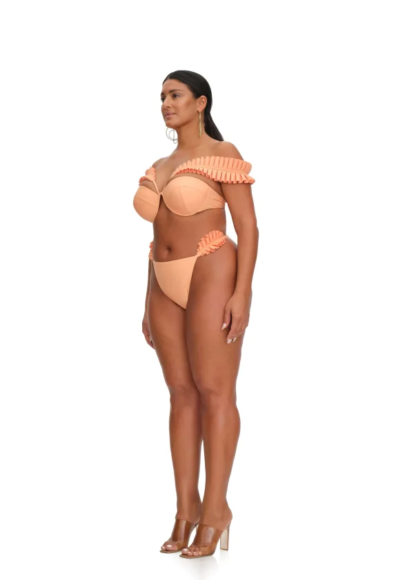 Clearance Andrea Iyamah Mulan Bikini-Peach