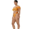 Flash Sale Andrea Iyamah Mulan Bikini-Sunset Gold