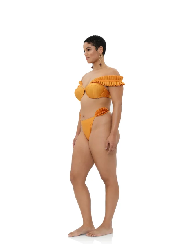 Flash Sale Andrea Iyamah Mulan Bikini-Sunset Gold