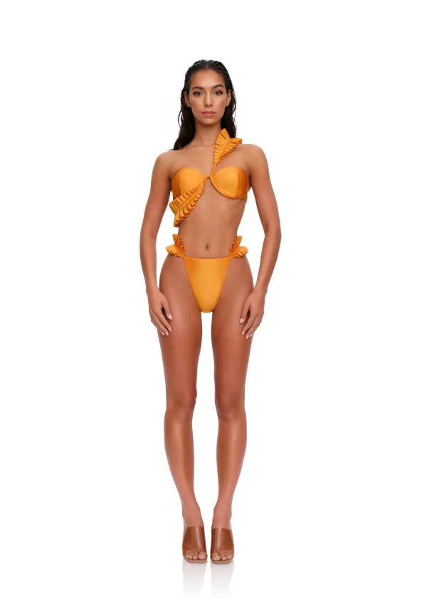 Flash Sale Andrea Iyamah Mulan Bikini-Sunset Gold