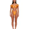 Flash Sale Andrea Iyamah Mulan Bikini-Sunset Gold
