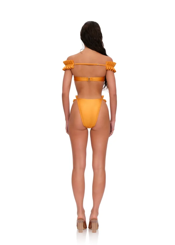 Flash Sale Andrea Iyamah Mulan Bikini-Sunset Gold