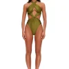 Clearance Andrea Iyamah Nayo One Piece Swimsuit-Emerald