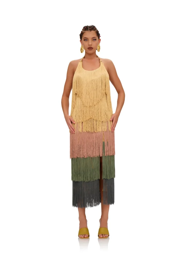 Cheap Andrea Iyamah Neme Midi Dress