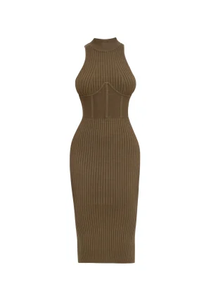 Fashion Andrea Iyamah Nesi Jade Knit Midi Dress