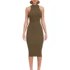 Fashion Andrea Iyamah Nesi Jade Knit Midi Dress