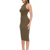 Fashion Andrea Iyamah Nesi Jade Knit Midi Dress