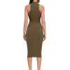 Fashion Andrea Iyamah Nesi Jade Knit Midi Dress