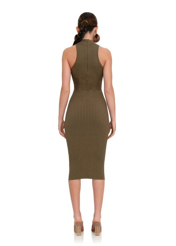 Fashion Andrea Iyamah Nesi Jade Knit Midi Dress