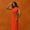 Outlet Andrea Iyamah Niro Dress-Sunset