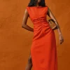 Outlet Andrea Iyamah Niro Dress-Sunset