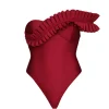 Store Andrea Iyamah Nisi One Piece Swimsuit-Wine
