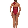 Store Andrea Iyamah Nisi One Piece Swimsuit-Wine