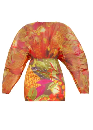 Flash Sale Andrea Iyamah Odi Dress-Kola Print