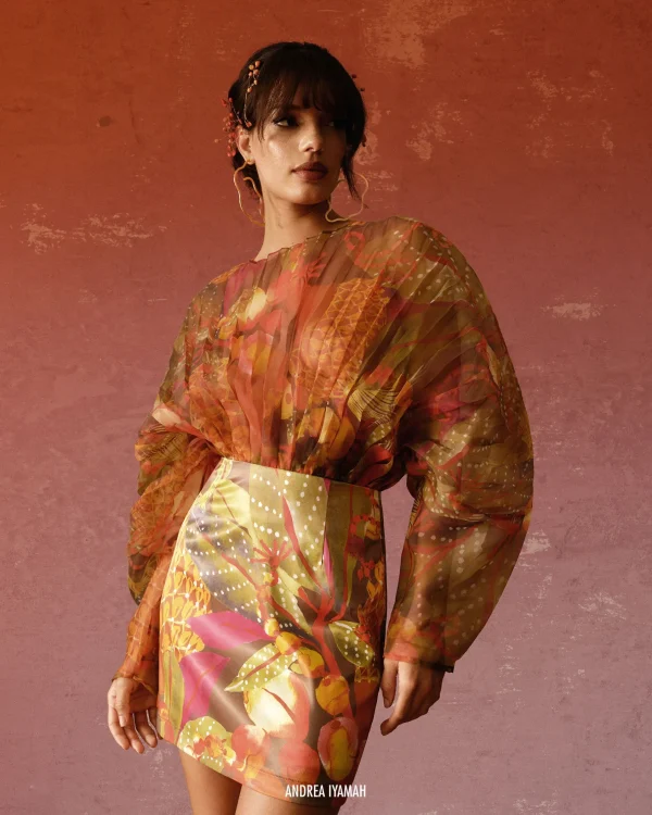 Flash Sale Andrea Iyamah Odi Dress-Kola Print