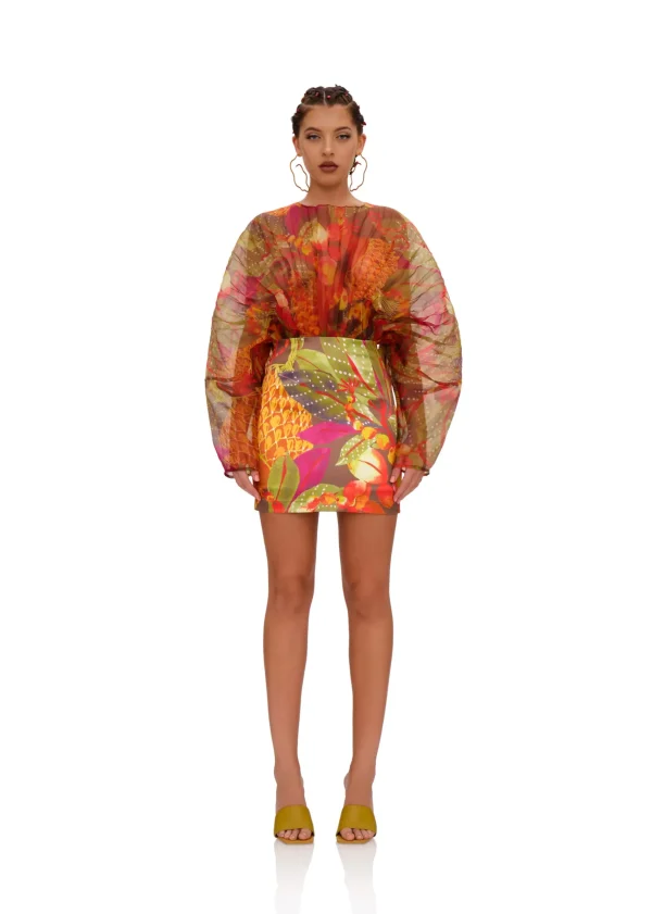 Flash Sale Andrea Iyamah Odi Dress-Kola Print