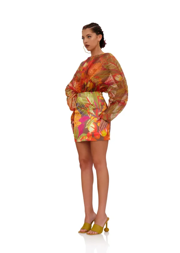 Flash Sale Andrea Iyamah Odi Dress-Kola Print