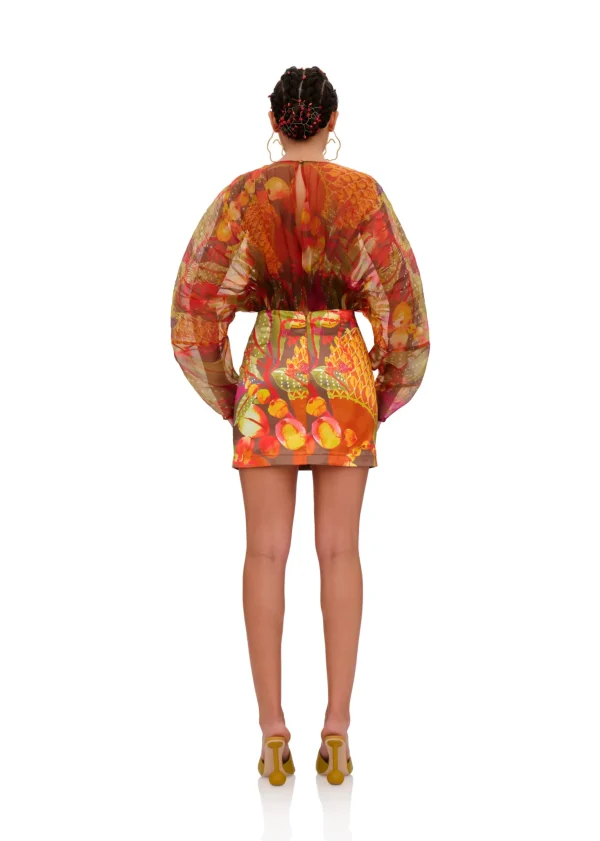 Flash Sale Andrea Iyamah Odi Dress-Kola Print