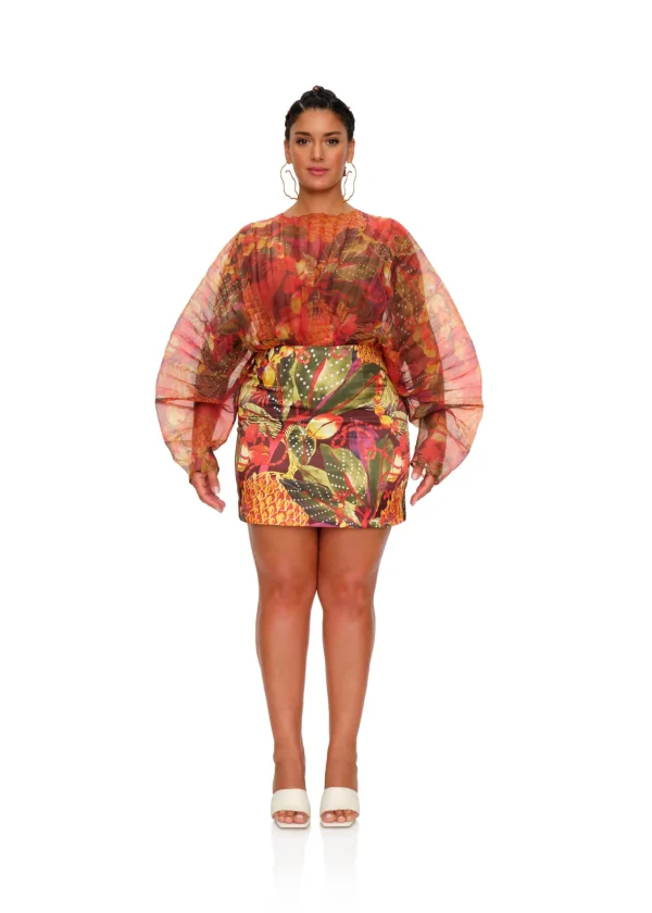 Flash Sale Andrea Iyamah Odi Dress-Kola Print