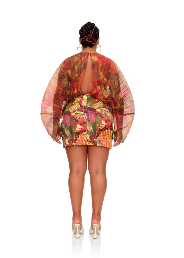 Flash Sale Andrea Iyamah Odi Dress-Kola Print