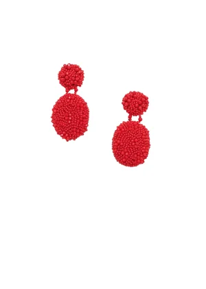 Best Sale Andrea Iyamah Odi Earring-Crimson