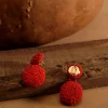 Best Sale Andrea Iyamah Odi Earring-Crimson