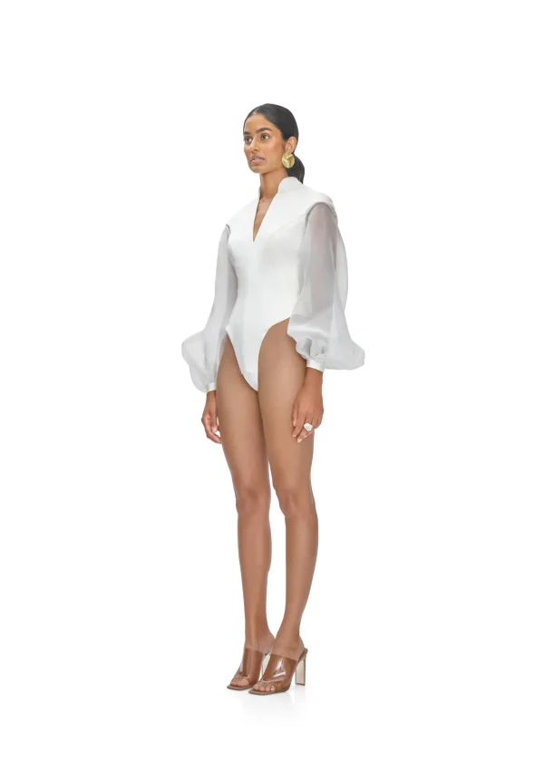 Outlet Andrea Iyamah Odon Bubble Sleeve Leotard