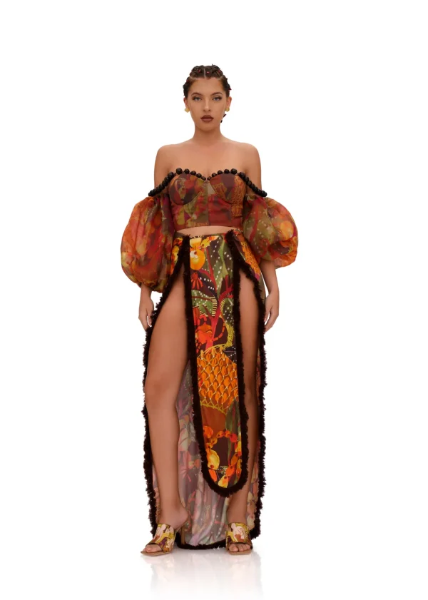 Best Sale Andrea Iyamah Omma Sarong Skirt