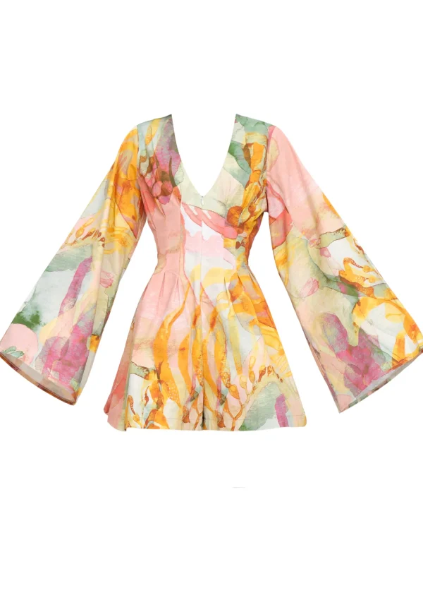Clearance Andrea Iyamah Pana Romper-Zuli