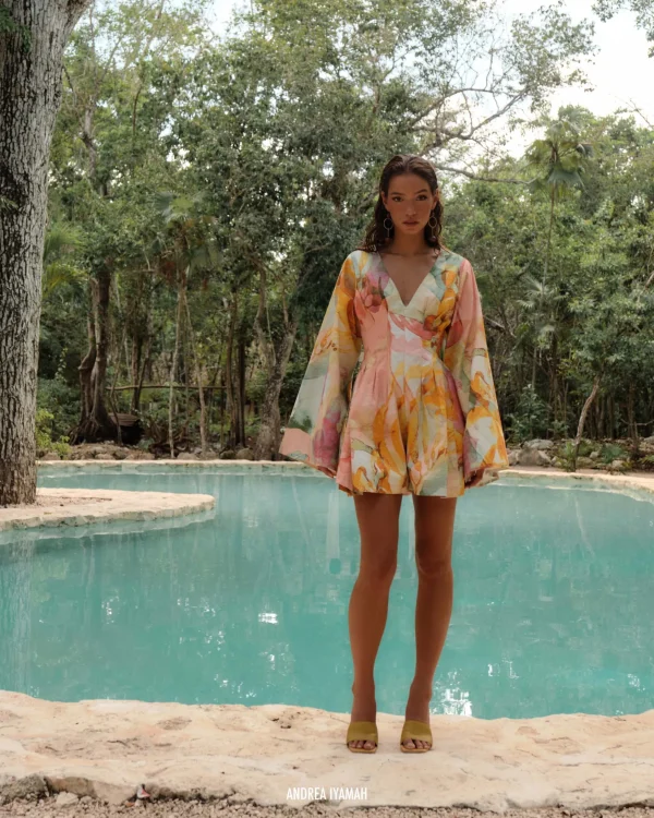 Clearance Andrea Iyamah Pana Romper-Zuli