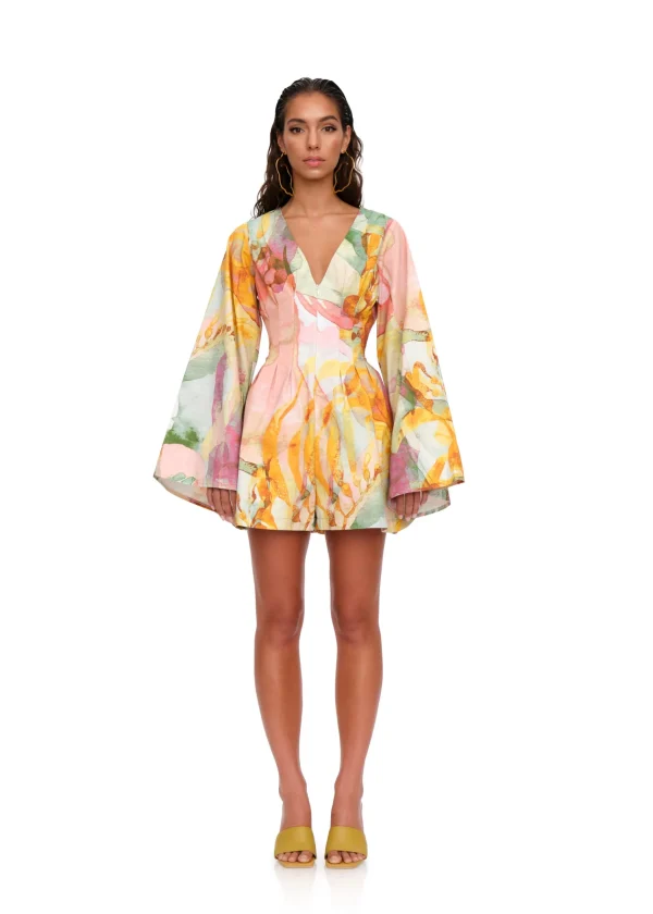 Clearance Andrea Iyamah Pana Romper-Zuli