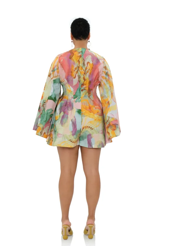 Clearance Andrea Iyamah Pana Romper-Zuli