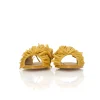 Outlet Andrea Iyamah Pola Slippers-Mustard