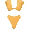 Store Andrea Iyamah Pura High Rise Bikini-Mustard