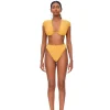 Best Sale Andrea Iyamah Pura High Rise Bikini-Mustard