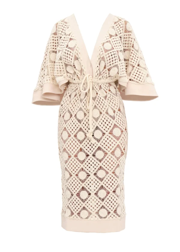 Clearance Andrea Iyamah Rahi Crochet Dress