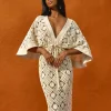 Clearance Andrea Iyamah Rahi Crochet Dress