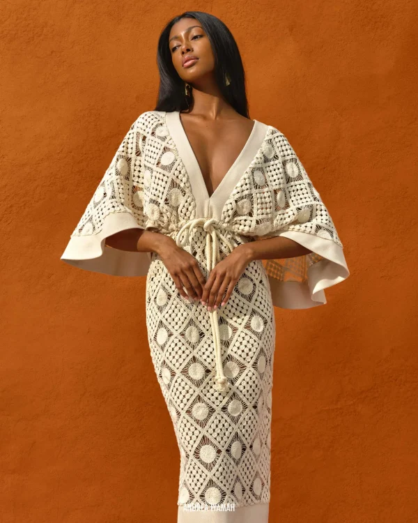Clearance Andrea Iyamah Rahi Crochet Dress