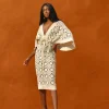 Clearance Andrea Iyamah Rahi Crochet Dress