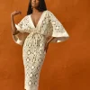 Clearance Andrea Iyamah Rahi Crochet Dress